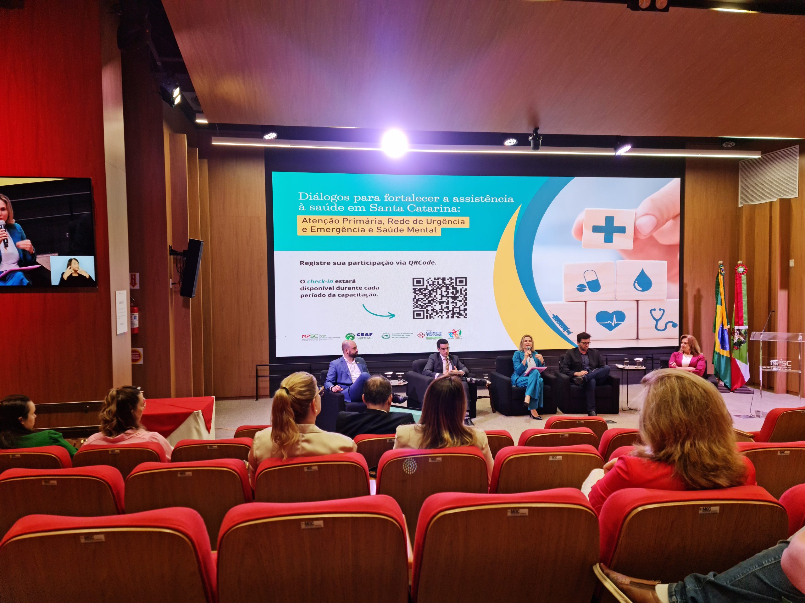 Evento do MPSC discute fortalecimento da saúde em Santa Catarina