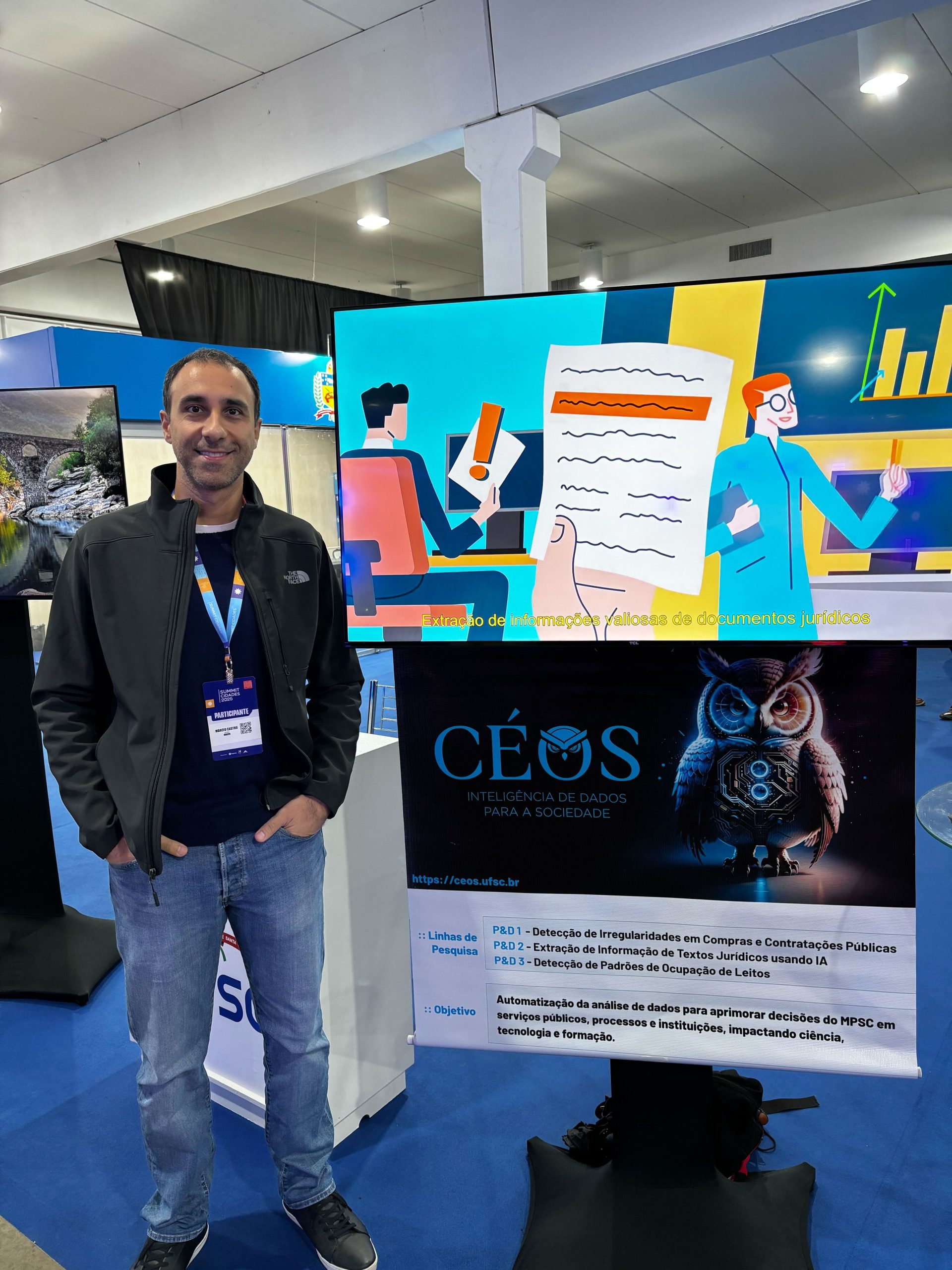 Projeto Céos participa do Summit Cidades, evento de inovação e desenvolvimento urbano