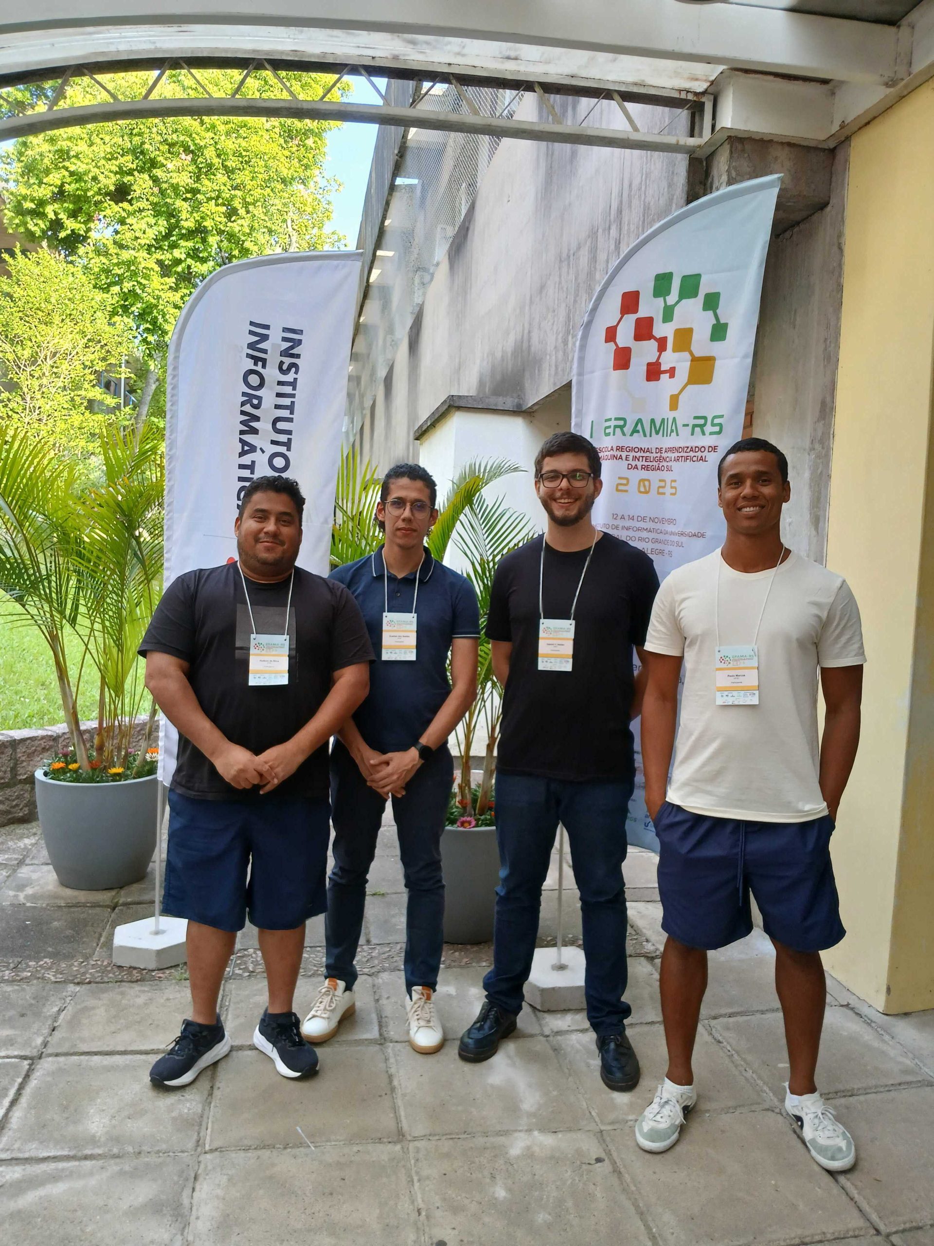 Equipe do Projeto Céos participa da I Escola Regional de Aprendizado de Máquina e Inteligência Artificial da Região Sul (ERAMIA-RS)